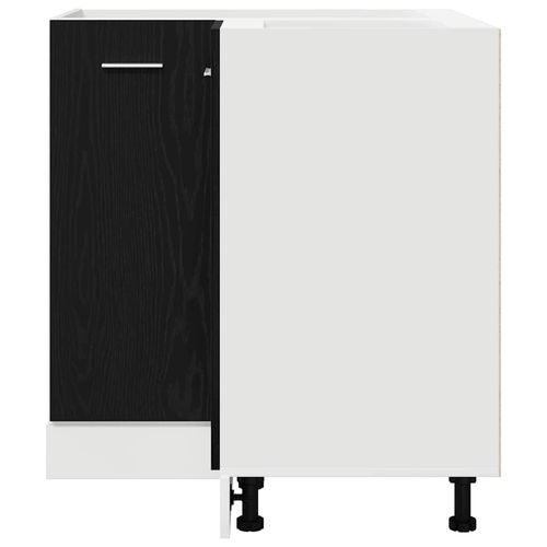 Szafka narożna dolna z półką Czarny dąb 75.5 x 75.5 x 81.5 cm na Arena.pl