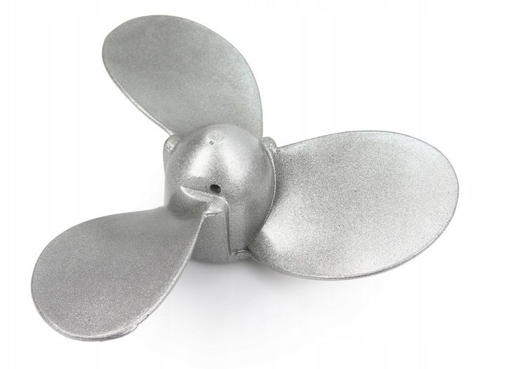 ŚRUBA NAPĘDOWA DO ŁODZI SILNIK ZABURTOWY ALUMINIUM demon zdjęcie 3