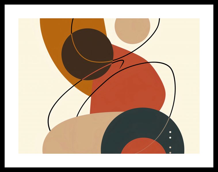 Plakat 40x30cm Geometria Harmonii zdjęcie 3