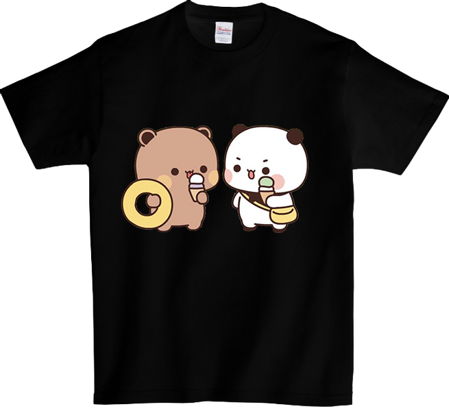 Koszulka T-shirt Bubu Loves Dudu zdjęcie 1