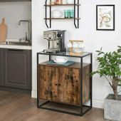 Szafka komoda kredens ze szklaną półką vintage