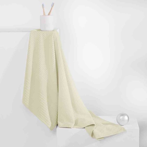 TOWEL/AH/PLANO/CREAM/70x140 zdjęcie 4