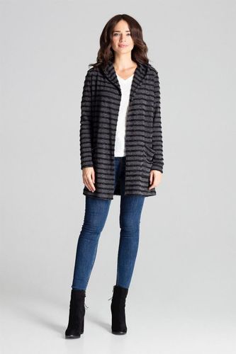 Sweter Kardigan Model L070 Black - Lenitif  S/M na Arena.pl