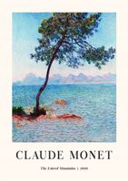 2 x Plakat 84,1x59,4 A1 Claude Monet wyspa drzew malowany sztuka BOHO 30 WZ