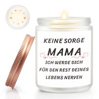 Świeca Zapachowa Drzewo Sandałowe Prezent dla Mamy z Zabawnym Napisem
