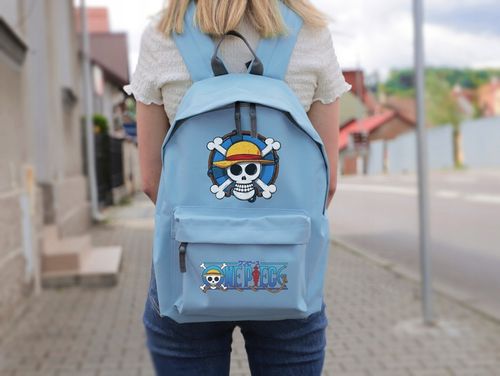 ZESTAW PLECAK SZKOLNY PIÓRNIK Młodzieżowy niebieski dla FANA ONE PICE ANIME na Arena.pl