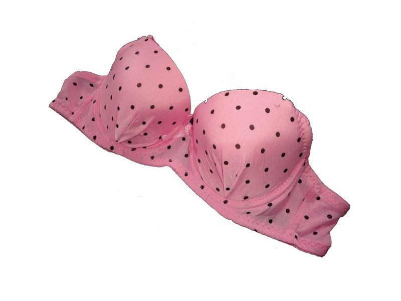 BIUSTONOSZ RÓŻOWY GROSZKI MODELUJĄCY 80A zdjęcie 2