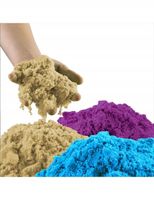 Piasek Kinetyczny 3KG Piaskownica Basen Foremki Pompka XXL Super Plastyczny