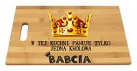 Bambusowa deska do krojenia Dzień Babci i Dziadka
