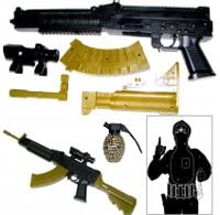 Pistolet kulki KARABIN KAŁASZNIKOW KARABINY + GRATISY