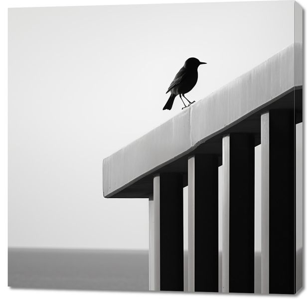 Obraz 100x100cm Samotna Odchłań zdjęcie 1
