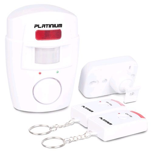 Alarm bezprzewodowy z pilotem mobilny przenośny alarm do pomieszczeń na Arena.pl