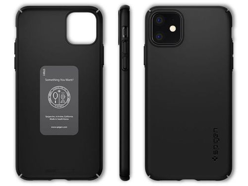 Etui Spigen Thin Fit Air do Apple iPhone 11 Black na Arena.pl