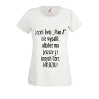 ŚMIESZNA Koszulka T-SHIRT tekst Małej Mi nadruk