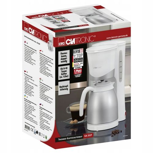 EKSPRES PRZELEWOWY DO KAWY KAWIARKA Z TERMOSEM + TERMOS 870W 1L na Arena.pl