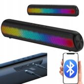 SOUNDBAR Głośniki Komputerowe do Laptopa USB LED