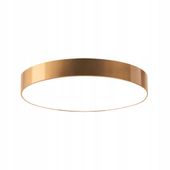 Złoty okrągły plafon lampa sufitowa 50 cm