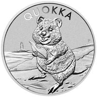 Quokka 1 uncja Srebra 2020