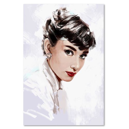 Obraz na płótnie - Canvas, Audrey 50x70 na Arena.pl