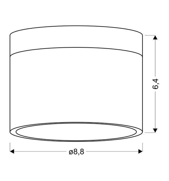 Tuba 9W LED 4000K biały+drewniany śr. 8,8 cm zdjęcie 9