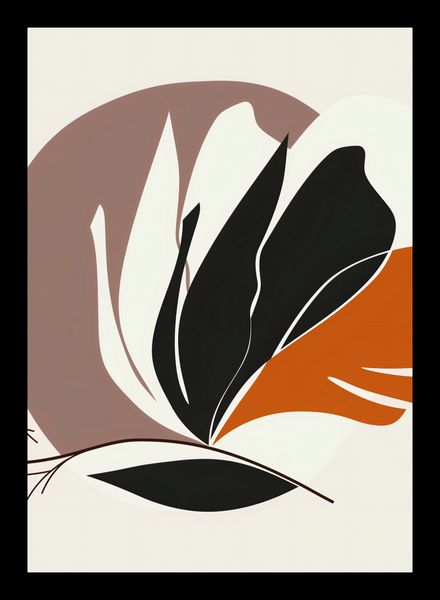 Plakat 29,7x42cm Elegancja Roślinna zdjęcie 2