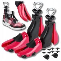 2x Regulowane PRAWIDŁO DO ROZCIĄGANIA napinacz ciasnych butów obuwia