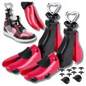 2x Regulowane PRAWIDŁO DO ROZCIĄGANIA napinacz ciasnych butów obuwia