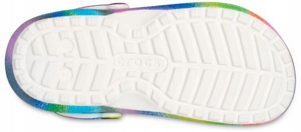 Dziecięce Ocieplane Buty Klapki Chodaki Crocs Classic Spray Dye Clog 29-30 zdjęcie 4