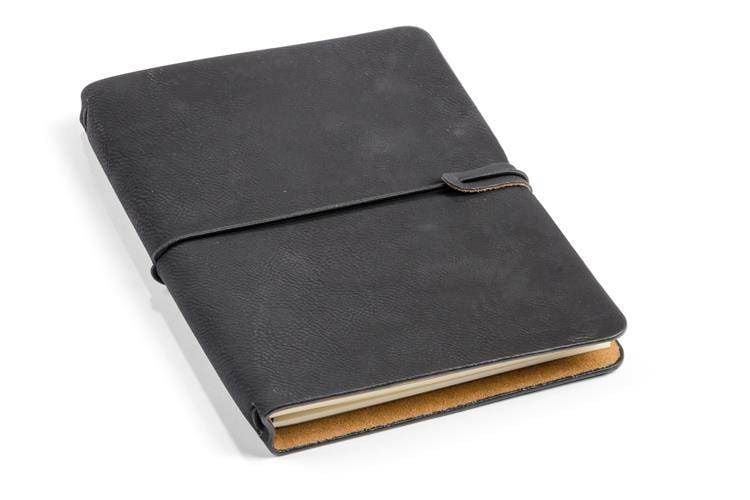 Notes KEMER RETRO A5 podwójny wymienny notes BLACK zdjęcie 1