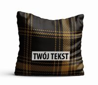 Poduszka Dekoracyjna KRATA  z Twoim napisem KR20