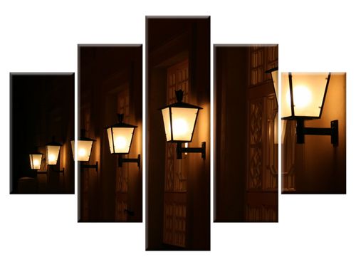 Lampy ścienne 5H 150x105 gotowy GRATISY na Arena.pl