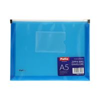 TECZKA ZIPPA BAG A5 3119/N/18 PATIO NIEBIESKA