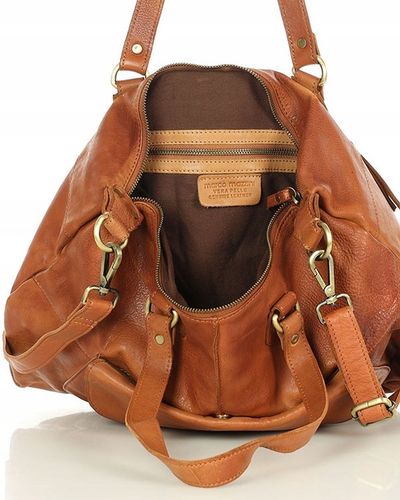 Torebka damska SKÓRZANA miejska Marco Mazzini na Arena.pl