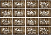 Tabliczki TABLICE ŚLUBNE HYMN O MIŁOŚCI 20x30 ślub wesele 16 szt