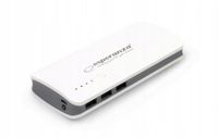 Powerbank Esperanza Radium 8000mAh biało-szary