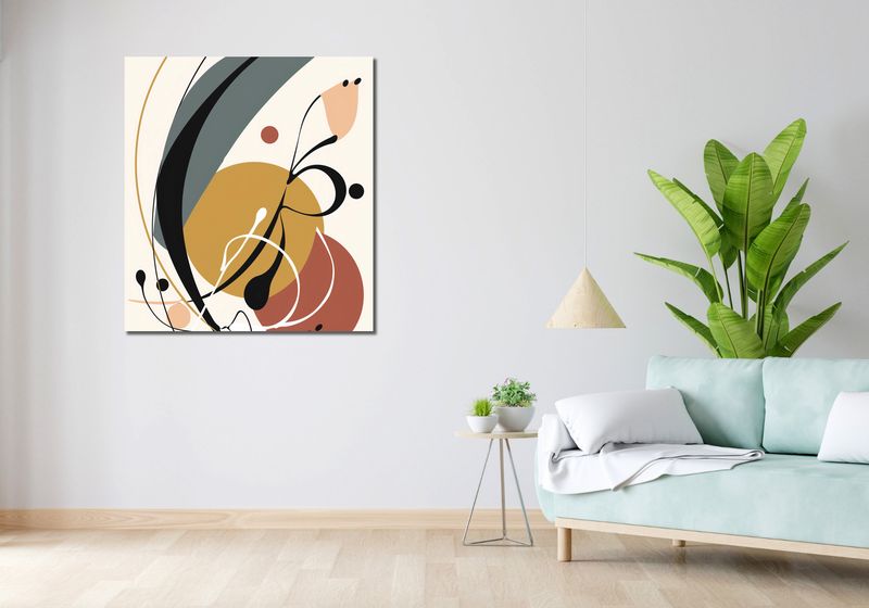 Obraz 90x100cm Taneczne Echa zdjęcie 2