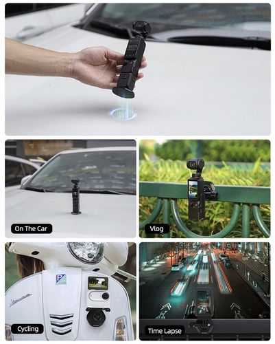 Mocny Uchwyt Magnetyczny Neodymowy Mocowanie Gwint 1/4 do DJI Osmo Pocket 3 na Arena.pl