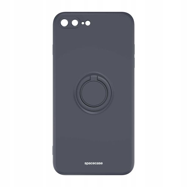Spacecase Silicone Ring Iphone 7/8 Plus Black zdjęcie 5