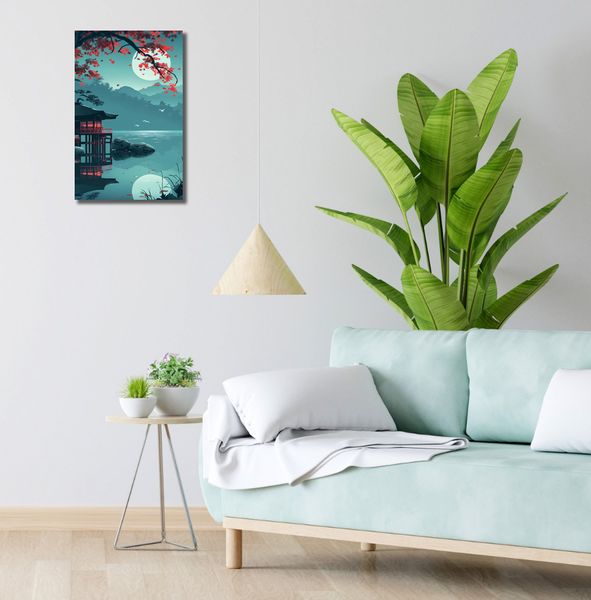 Obraz 30x50cm Japoński Pawilon zdjęcie 2