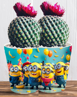 Doniczka do kwiatów/roślin - Minionki i Gru