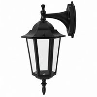 LAMPA OGRODOWA LED E27 60W ALUMINIUM IP44 NAŚCIENNA