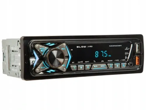 RADIO SAMOCHODOWE BLUETOOTH 1-DIN USB AUX SD MIKROFON PILOT BATERIA ZESTAW na Arena.pl