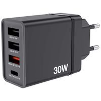 verbatim ładowarka sieciowa 30w 3xusb-a/usb-c pd 3.0 chr-30eu2