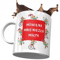 Kubek Śmieszny Zabawny Mówią Na Mnie Niezła Małpa Z Nadrukiem Ze Zdjęciem
