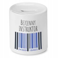 Dla Instruktora Skarbonka Bezcenny Instruktor Z Nadrukiem Ze Zdjęciem