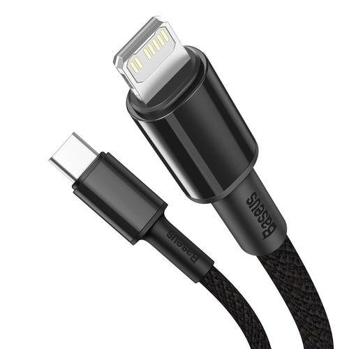 kabel usb-c do lightning baseus high density braided, 20w, 5a, pd, 1m na Arena.pl