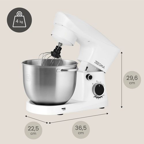 BIAŁY ROBOT PLANETARNY KUCHENNY 15W1 WIELOFUNKCYJNY 5,2L BIAŁY 10 TRYBÓW na Arena.pl