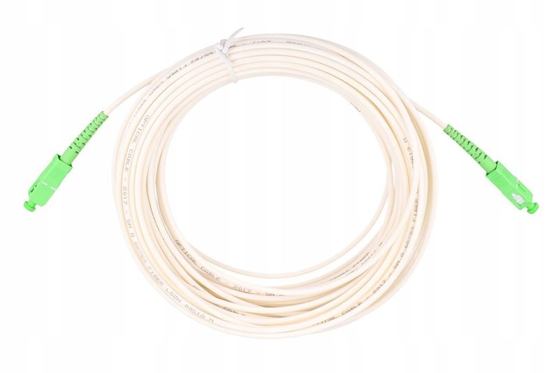 Patchcord światłowód kabel SC/APC-SC/APC 5m simple zdjęcie 2