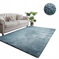 Dywan Alpaca nowoczesny puszysty pluszowy miękki loft salon 60x120