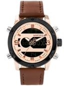 ZEGAREK MĘSKI NAVIFORCE - NF9097 (zn043e) - brown/rosegold